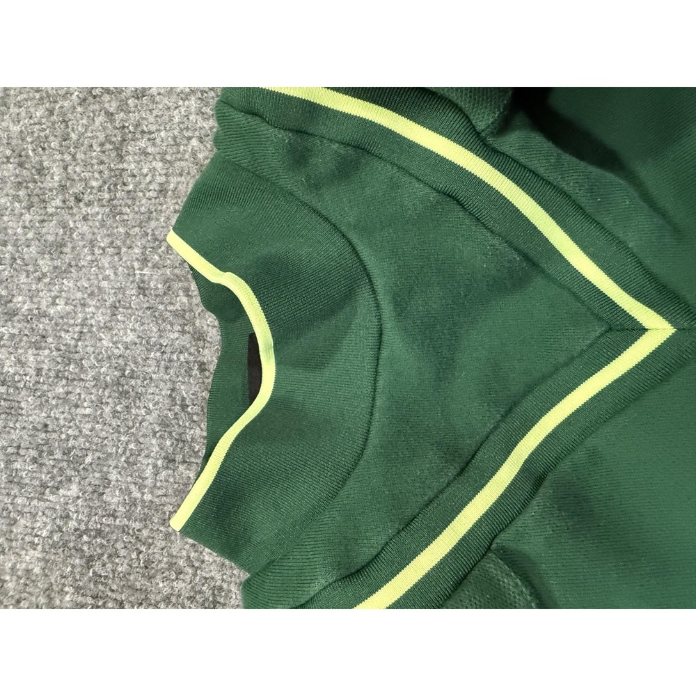 Adidas Ivy Park Sweatshirt Womens Small Green Raglan Crewneck Logo Sleeve Fleece - Picture 4 of 12